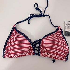 target triangle swimsuit top